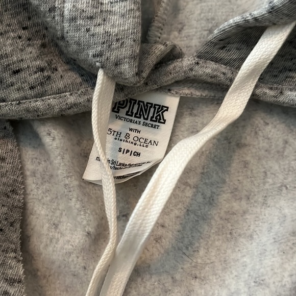 NWOT PINK MSU HOODIE , size S, green & white - Picture 2 of 3